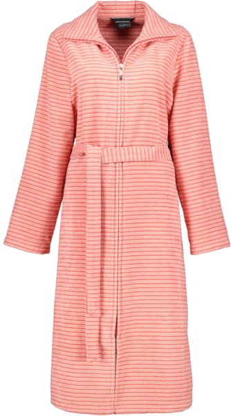Cawö Bademäntel Damen Reißverschluss Zipper 5317 - Farbe: koralle - 22 - S