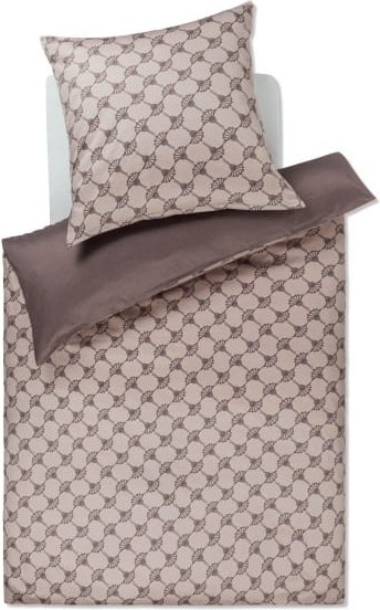 JOOP! Bettwäsche Cornflower Double 4083 - Farbe: Taupe - 17 - 80x80 cm - 135x200 cm