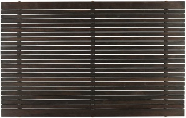 Rhomtuft - Badvorleger Spa - Thermo Buche - Farbe: braun - 184 - 60x100 cm