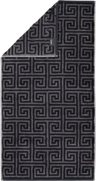 Thumbnail - Cawö Handtücher Noblesse Elegance Allover 1088 - Farbe: anthrazit - 97 - Handtuch 50x100 cm
