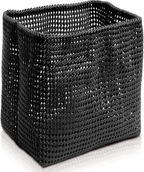 Möve Tube Korb quadratisch - formbar - Farbe: black - 199 (4-0422)