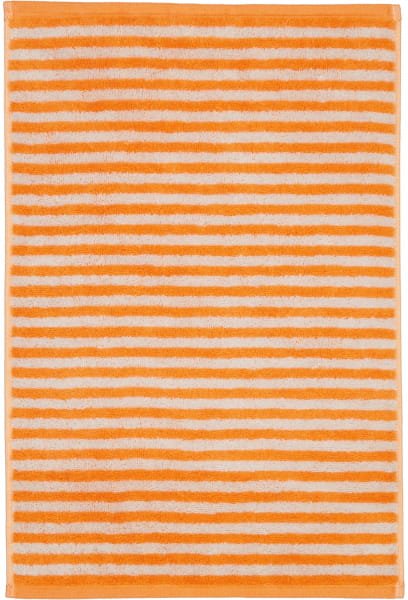 Cawö Handtücher Campus Ringel 955 - Farbe: mandarine - 33 - Gästetuch 30x50 cm
