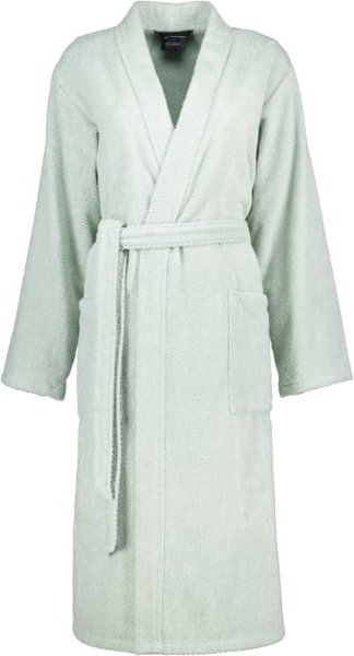Cawö Bademäntel Damen Kimono Pure 5222 - Farbe: eukalyptus - 450 - M