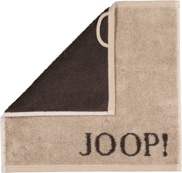 JOOP! Handtücher Classic Doubleface 1600 - Farbe: mocca - 39 - Seiflappen 30x30 cm