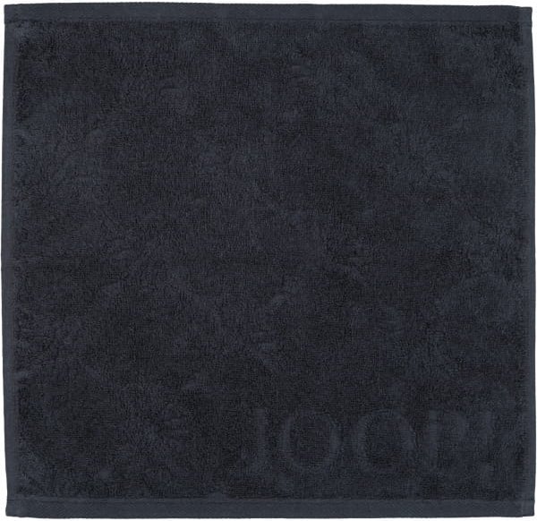 Thumbnail - JOOP Uni Cornflower 1670 - Farbe: Schwarz - 906 - Seiflappen 30x30 cm