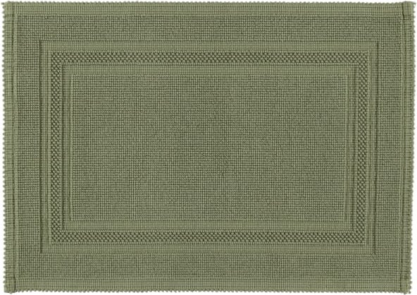 Rhomtuft - Badematte Gala - Farbe: olive - 404 - 50x70 cm