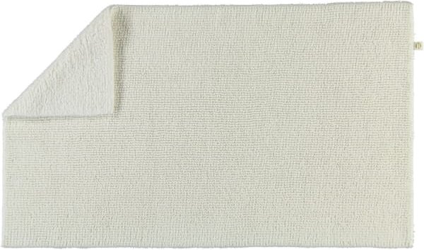 Rhomtuft - Badteppich Pur - Farbe: weiss - 01 - 60x100 cm