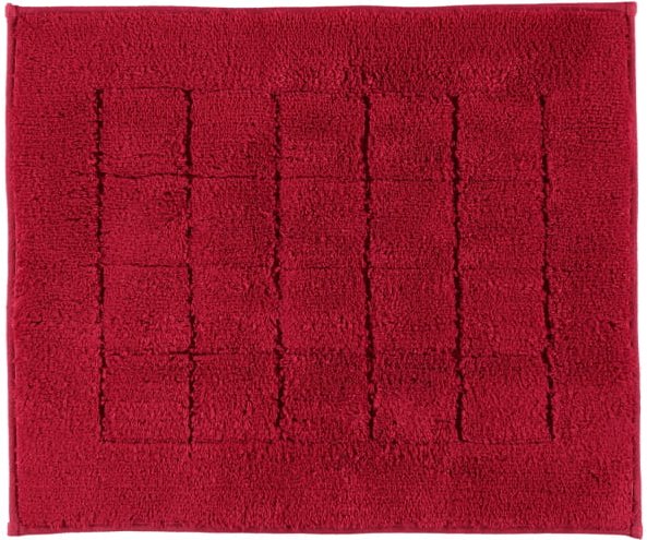 Vossen Badteppiche Exclusive - Farbe: rubin - 3900 - 55x65 cm