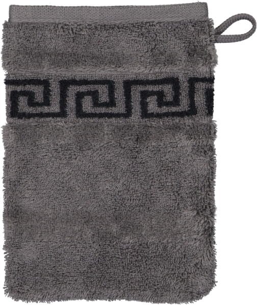 Cawö Handtücher Noblesse Duo 1003 - Farbe: anthrazit - 79 - Waschhandschuh 16x22 cm