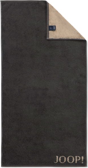 JOOP! Handtücher New Classic Doubleface 1720 - Farbe: Schiefer - 73 - Waschhandschuh 16x22 cm