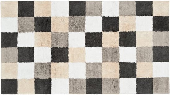 Thumbnail - Cawö Home Badteppiche Square 1011 - Farbe: natur - 37 - 70x120 cm