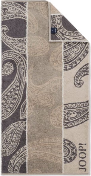 JOOP! Handtücher Contour Paisley 1714 - Farbe: Taupe - 73 - Handtuch 50x100 cm