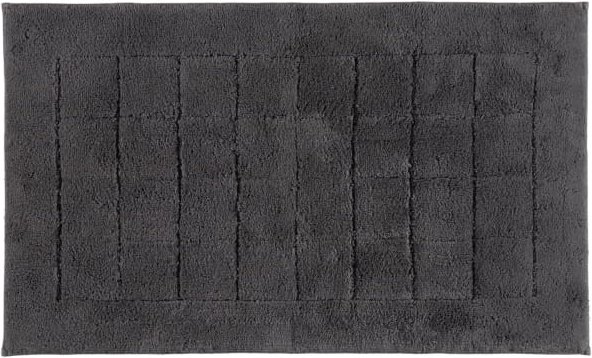 Vossen Badteppiche Exclusive - Farbe: graphit - 7660 - 60x100 cm