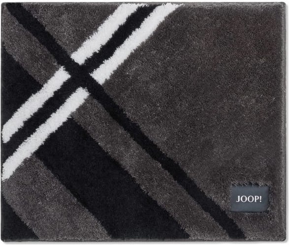 Thumbnail - JOOP Badteppich Checks 288 - Farbe: Anthrazit - 069 - 50x60 cm