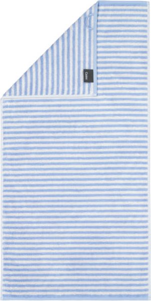 Cawö - Campus Ringel 955 - Farbe: sky - 10 - Handtuch 50x100 cm