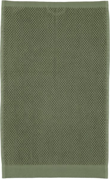 Rhomtuft - Handtücher Baronesse - Farbe: olive - 404 - Gästetuch 30x50 cm
