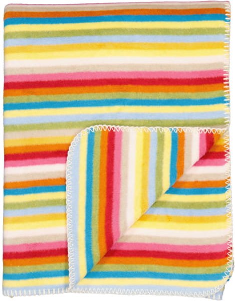 Cawö Wohndecken Lifestyle Streifen 70080 - Farbe: multicolor - 25 - 150x200 cm
