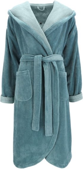 Vossen Bademäntel Damen Kapuze Balance Carmen - Farbe: cosmos/shell - 0004