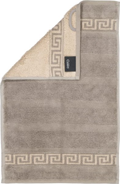 Cawö Handtücher Noblesse Duo 1003 - Farbe: graphit - 70 - Gästetuch 30x50 cm
