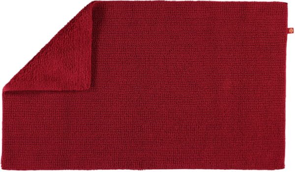 Rhomtuft - Badteppich Pur - Farbe: cardinal - 349 - 50x75 cm