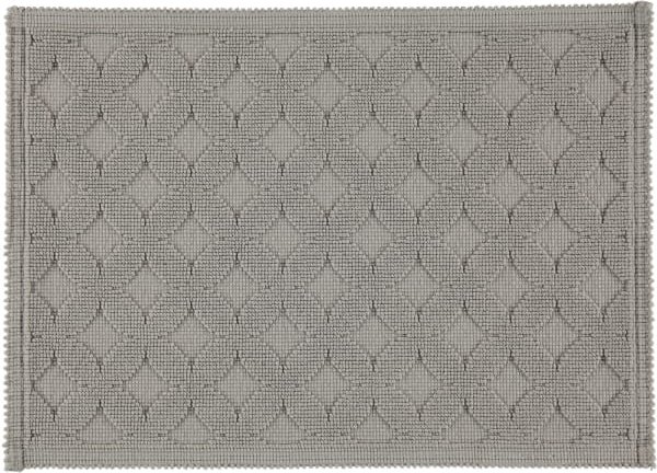 Rhomtuft - Badematte Seaside - Farbe: kiesel - 85 - 50x70 cm