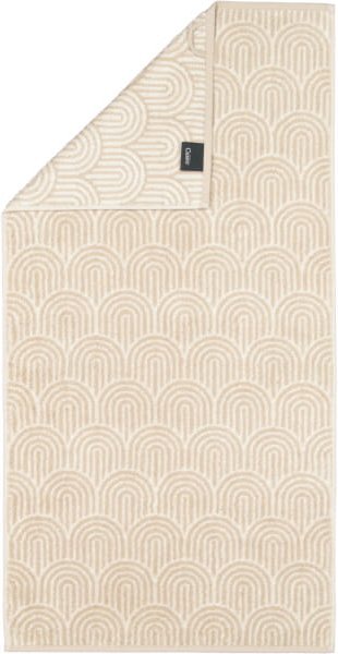 Cawö Handtücher Maison Bögen 6268 - Farbe: natur - 33 - Handtuch 50x100 cm