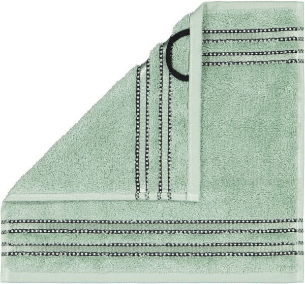 Vossen Handtücher Cult de Luxe - Farbe: soft green - 5305 - Seiflappen 30x30 cm