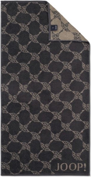 JOOP! Handtücher New Classic Cornflower 1721 - Farbe: Schiefer - 73 - Handtuch 50x100 cm