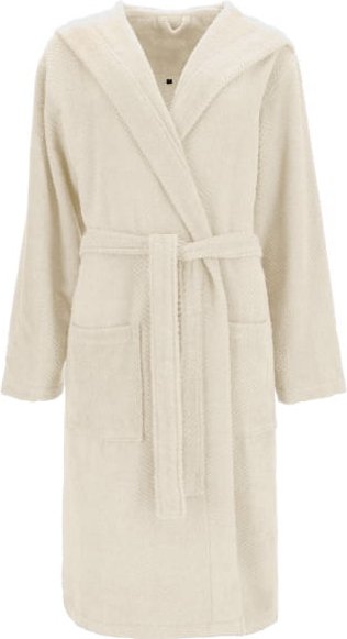 Vossen Bademäntel Unisex Kapuze Balance Samu - Farbe: sand - 6040 - L