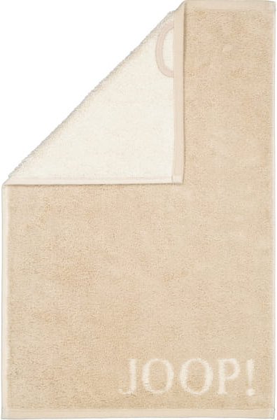 JOOP! Classic - Doubleface 1600 - Farbe: Sand - 30 - Gästetuch 30x50 cm