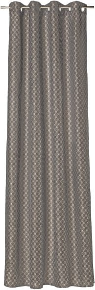 JOOP! Vorhang Gardine Allover mit Ösen - Farbe: Kitt - 021 - 140x250 cm