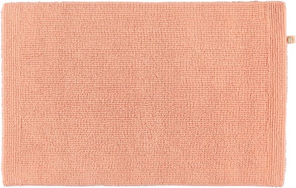 Rhomtuft - Badteppich Pur - Farbe: peach - 405 - 50x75 cm