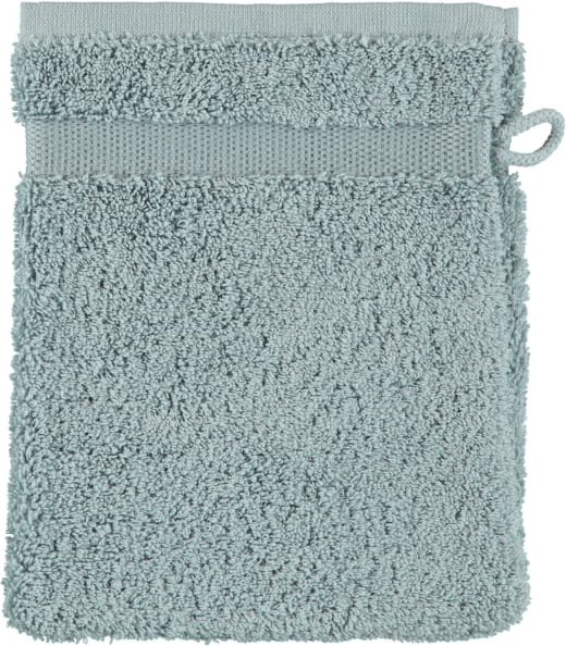 Rhomtuft - Handtücher Princess - Farbe: aquamarin - 400 - Waschhandschuh 16x22 cm