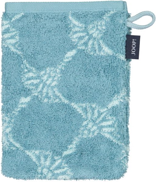 JOOP! Classic - Cornflower 1611 - Farbe: Jade - 41 - Waschhandschuh 16x22 cm