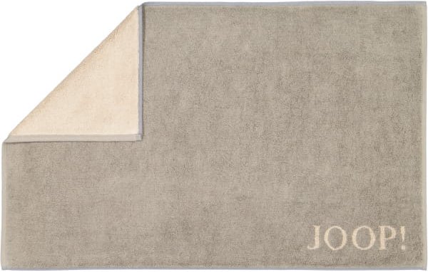 JOOP! Classic - Doubleface Badematte 1600 - 50x80 cm - Farbe: Graphit/Sand - 70
