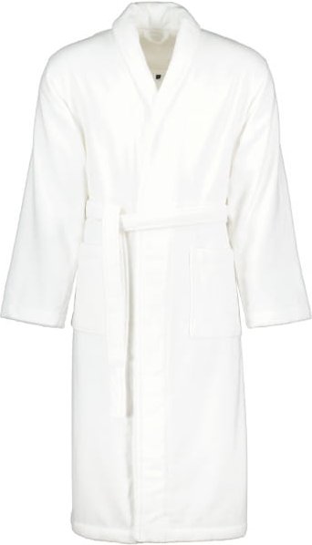 Vossen Bademäntel unisex Schalkragen Feeling-L - Farbe: weiß - 0300 - S