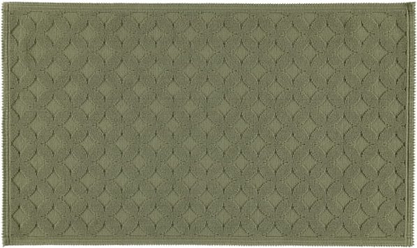 Rhomtuft - Badematte Seaside - Farbe: olive - 404 - 70x120 cm