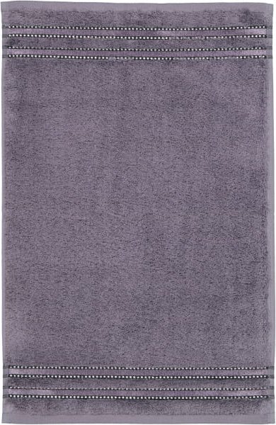 Vossen Handtücher Cult de Luxe - Farbe: graphit - 7660 - Gästetuch 30x50 cm