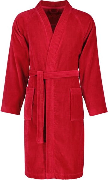 Vossen Bademäntel unisex Kimono Dallas - Farbe: rubin - 3900 - XL