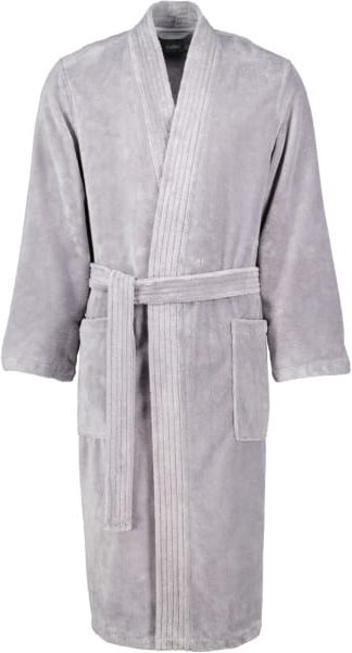 Cawö Home Herren Bademantel Kimono 800 - Farbe: graphit - 73 - M