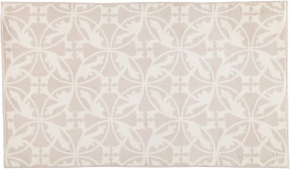 Rhomtuft - Badematte Mauro - Farbe: natur/weiß - 830 - 70x120 cm