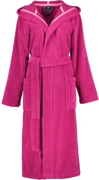 JOOP! Damen Bademantel - Kapuze 1649 - Farbe: Beere - 207
