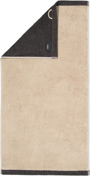 Cawö Handtücher Lifestyle Splash 7071 - Farbe: leinen/basalt - 37 - Handtuch 50x100 cm