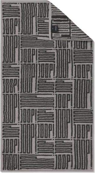 JOOP! Handtücher Bars Allover 1723 - Farbe: Platin - 77 - Duschtuch 80x150 cm