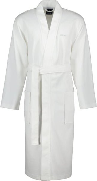 JOOP Herren Bademantel Kimono Pique 1656 - Farbe: Weiß - 600