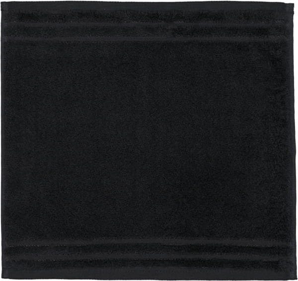 Vossen Handtücher Calypso Feeling - Farbe: schwarz - 7900 - Seiflappen 30x30 cm