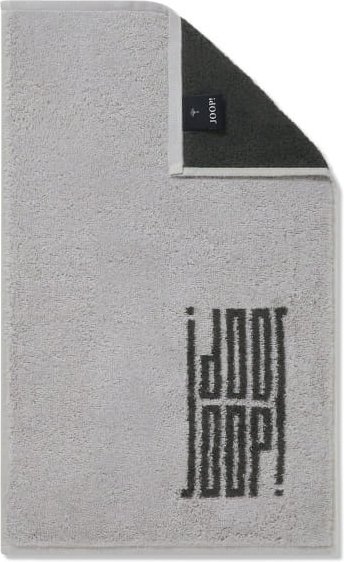 JOOP! Handtücher Bars Doubleface 1724 - Farbe: Platin - 77 - Gästetuch 30x50 cm