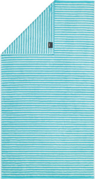Cawö Handtücher Campus Ringel 955 - Farbe: türkis - 41 - Duschtuch 70x140 cm