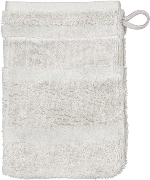Cawö - Noblesse2 1002 - Farbe: platin - 705 - Waschhandschuh 16x22 cm