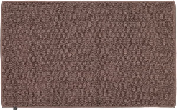 Cawö Home - Badteppich Loop 1007 - Farbe: pepper - 397 - 60x100 cm